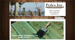 Desktop Screenshot of poles.com